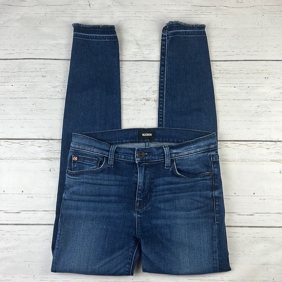 Hudson Nico Midrise SS with Released Hem Denim Jeans Size 26 - Picture 1 of 12